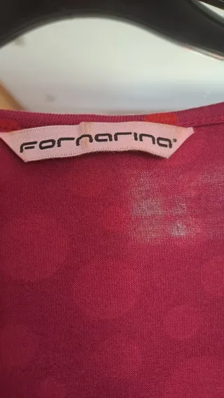 Blusa Fornarina mujer rosa y roja