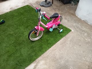 Bicicleta infantil rosa
