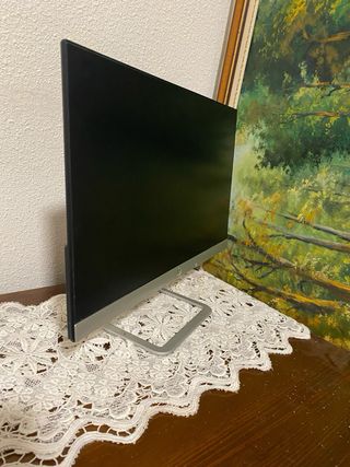 Monitor HP Negro/Plateado