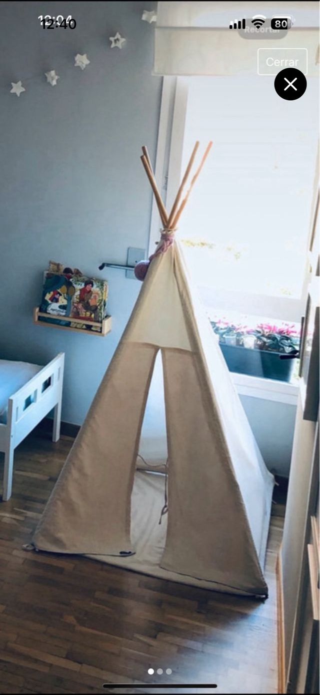 Tipi infantil tienda campaña niños