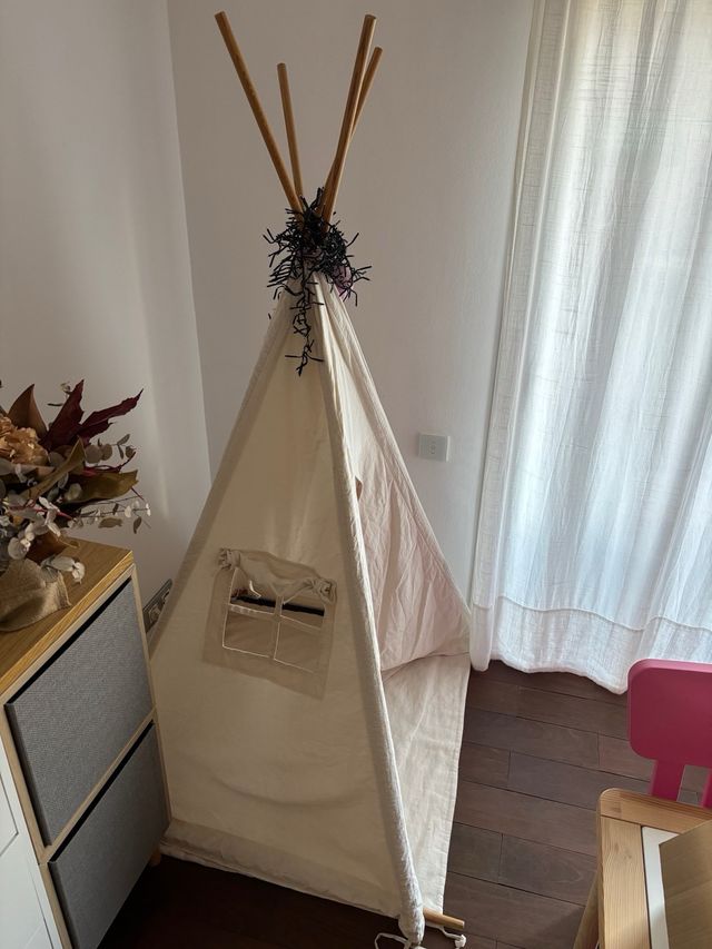 Tipi infantil tienda campaña niños