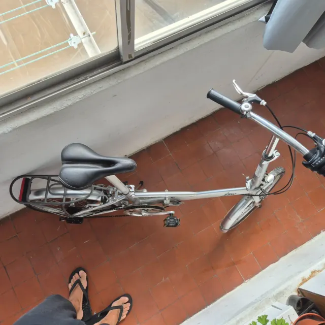 Bicicleta plegable rodado 20