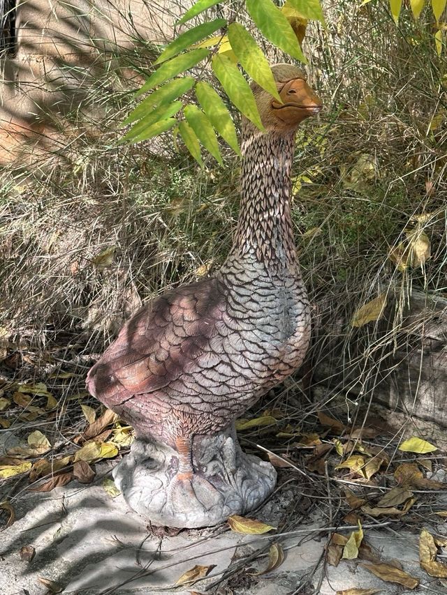 Ocas de piedra para jardín