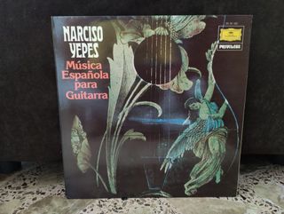 Vinilo Narciso Yepes Música Española Guitarra
