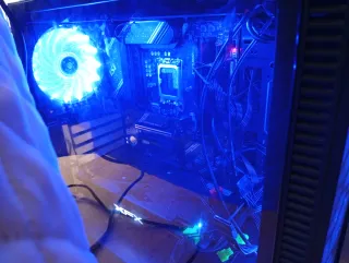 Torre PC Gaming RGB Azul