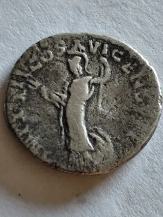 Moneda Romana Antigua Plata