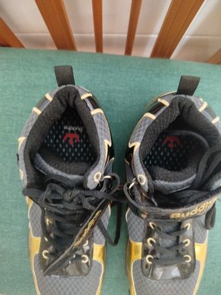 Botas Boxeo Buddha Negro/Dorado