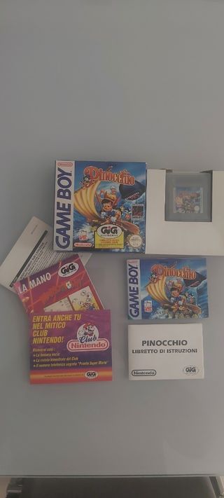 Pinocho Game Boy PAL UKV Completo excelente