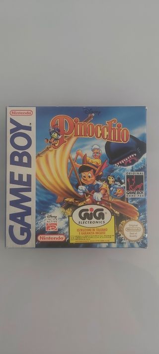 Pinocho Game Boy PAL UKV Completo excelente