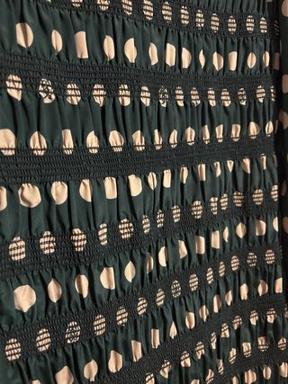 Vestido verde lunares CUPLE sin estrenar