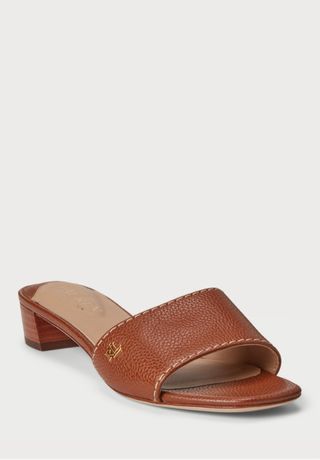 Sandalias Lauren Ralph Lauren Piel Marrón