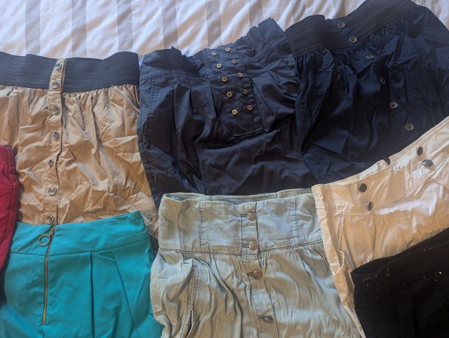 Lotto 8 gonne per ragazzi taglie 36/38/40