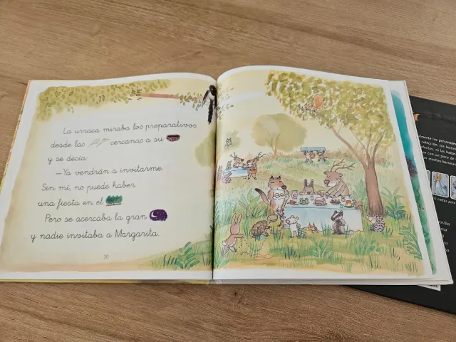 Nicolás, el sabio... y Margarita, una urraca...