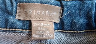 Calças de Ganga Primark 12-18 meses