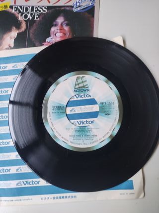Diana Ross & Lionel Richie 7 Vinil Single Japón
