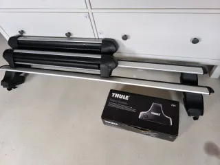 Barras Thule + Portaesquís Cruz 