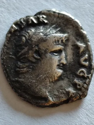 Moneda Romana Antigua Plata