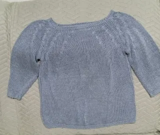 Jersey punto mujer manga 3/4