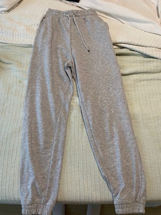 Pantalón de chándal Stradivarius gris
