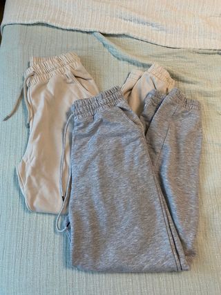 Pantalón de chándal Stradivarius gris