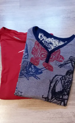 Camisetas Desigual Hombre Manga Larga