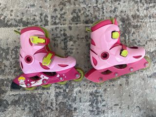 Patines Oxelo rosas talla ajustable 28 - 30 niña