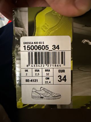 Zapatillas Munich Gresca Niño 
