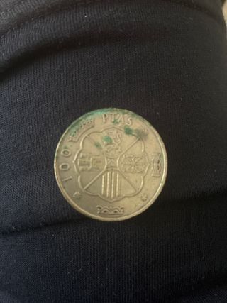 Moneda 100 Ptas Franco 1966
