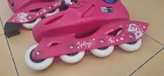 Patines Decathlon Talla 34-36 Rosas