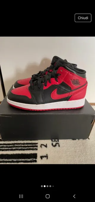 Jordan 38 Scarpe da Ginnastica Rosse e Nere