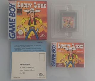 Lucky Luke Gameboy PAL FAH Completo original 