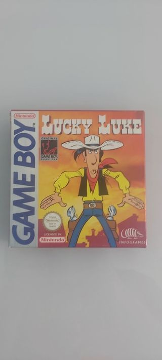 Lucky Luke Gameboy PAL FAH Completo original 