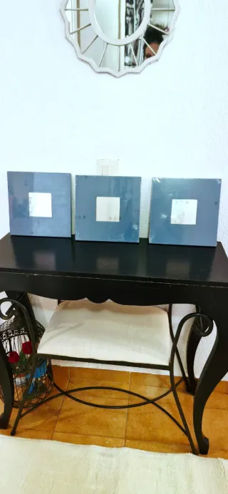 Lote 3 Marcos/cuadros IKEA MALMA Azul