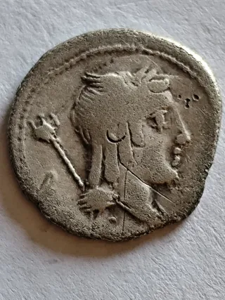 Moneda Romana Antigua Plata