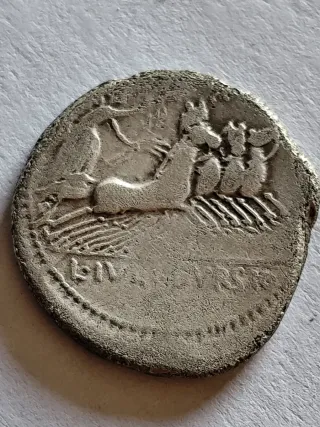 Moneda Romana Antigua Plata