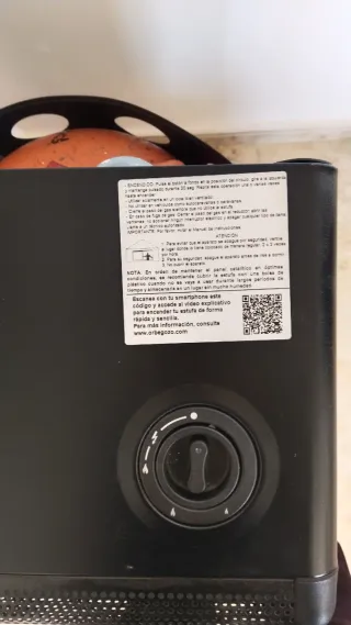 Estufa de gas butano