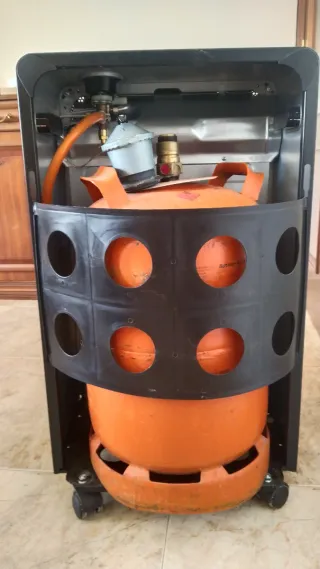 Estufa de gas butano