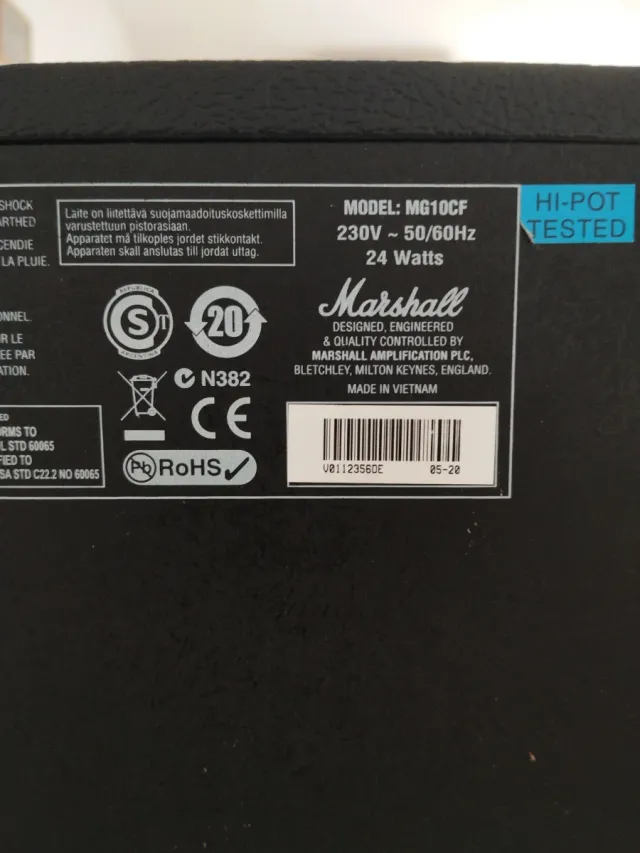 Amplificador Guitarra Marshall MG10CF