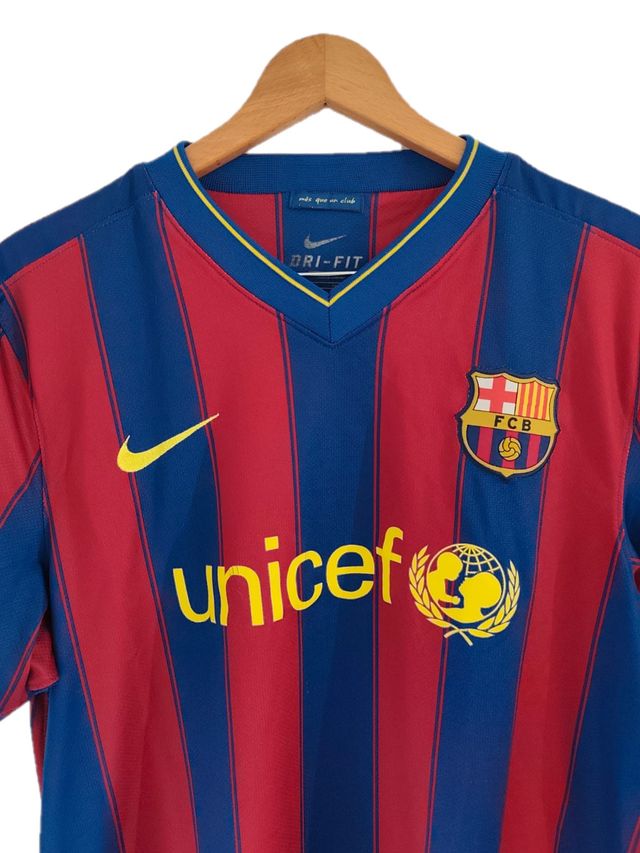 Camiseta FC Barcelona Nike 2009 2010 Unicef