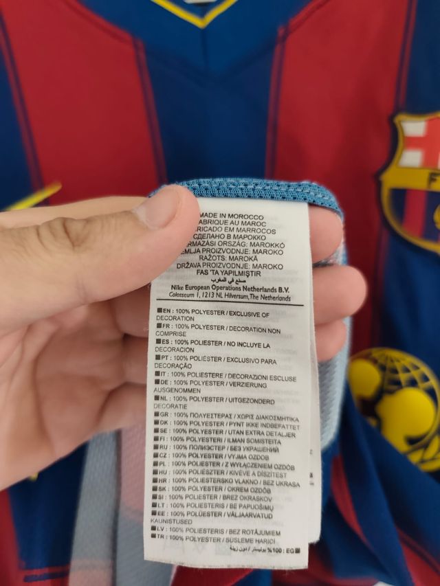 Camiseta FC Barcelona Nike 2009 2010 Unicef