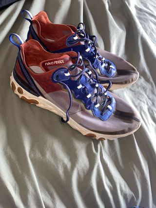 Zapatos Nike React transparentes 