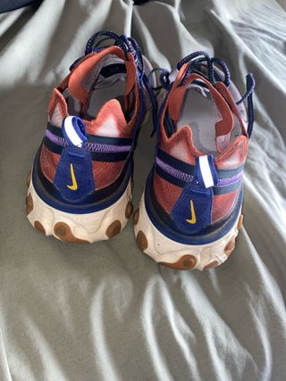 Zapatos Nike React transparentes 