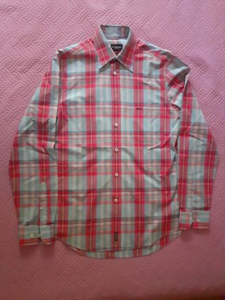 Camisa McGregor cuadros tonos azul rojo