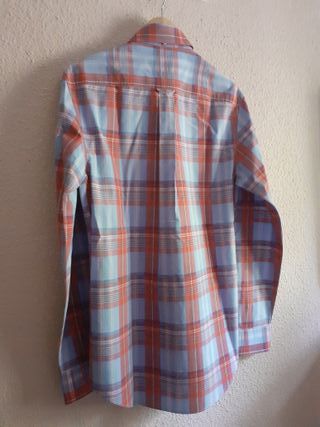 Camisa McGregor cuadros tonos azul rojo