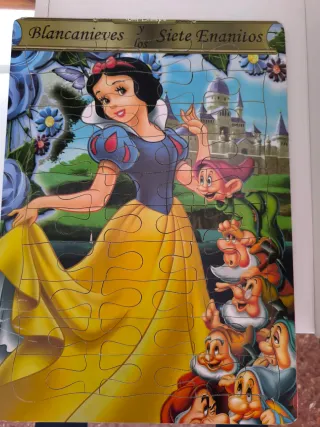 Puzzle Blancanieves y los 7 Enanitos Disney