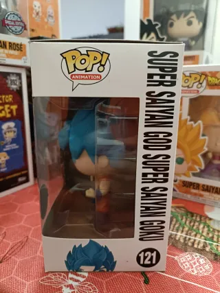 Funko Pop! Goku Super Saiyan God Exclusivo 121