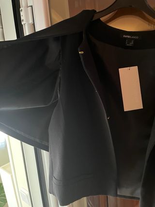 Suite Blanco capa negra talla XS