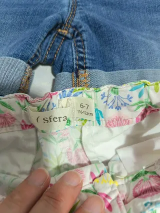 Conjunto 3 Pantalones Cortos Niña Verano