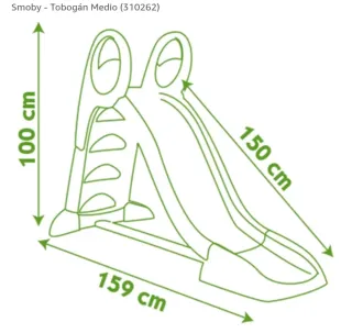 Tobogán Smoby exterior