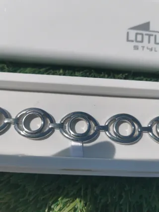 Pulsera Lotus Acero Mujer